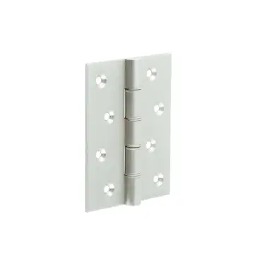 Click Here To Enlarge This Photo Of J9019SN Frelan Hardware Double Phosphor Bronze Washered Hinges 102mm x 76mm x 3mm Satin Nickel
