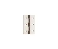 J9017PN Frelan Hardware Double Phosphor Bronze Washered Hinges 76mm x 50mm x 2.5mm Polished Nickel