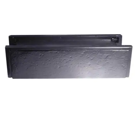 Click Here To Enlarge This Photo Of JAB113 Frelan Hardware Jedo Black Antique Telescopic Letter Plate 270mm x 71mm