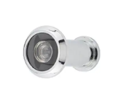 Click Here To Enlarge This Photo Of JV940PC Frelan Hardware Jedo 180 Degree Door Viewer to fit 35-55mm Doors Polished Chrome