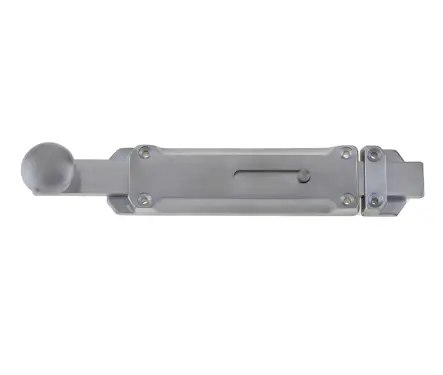 Click Here To Enlarge This Photo Of JV1005SC-300 Frelan Hardware Jedo Architectural Door Bolt 300mm x 35mm Satin Chrome
