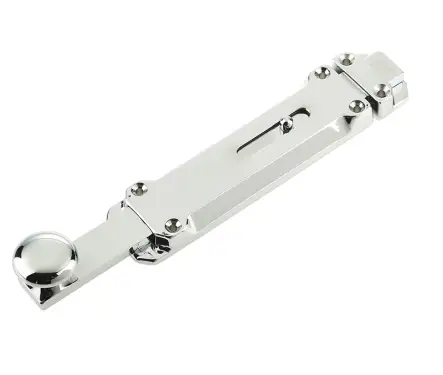 Click Here To Enlarge This Photo Of JV1005PC-600 Frelan Hardware Jedo Architectural Door Bolt 600mm x 35mm Polished Chrome