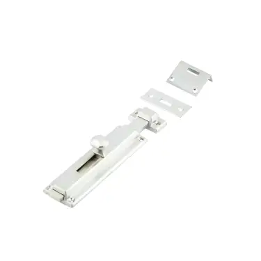 Click Here To Enlarge This Photo Of JV178SC Frelan Hardware Jedo Architectural Slide Bolt 150mm x 40mm Satin Chrome