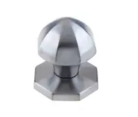 JV49SC Frelan Hardware Jedo Bayswater Centre Door Knob 65mm Satin Chrome