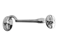 JV110HPC Frelan Hardware Jedo Brass Cabin Hook 50mm Polished Chrome