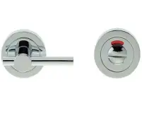 JV2888PC Frelan Hardware Jedo Designer Easy Turn & Release 50mm Round Rose with Indicator Polished Chrome