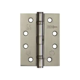 J8500GM Frelan Hardware Jedo Grade 11 &lpar;Mild Steel&rpar; Ball Bearing Hinges 102mm x 76mm Gun Metal
