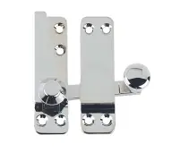 JV4200PC Frelan Hardware Jedo Heavy Quadrant Sash Fastener 70x20mm Polished Chrome