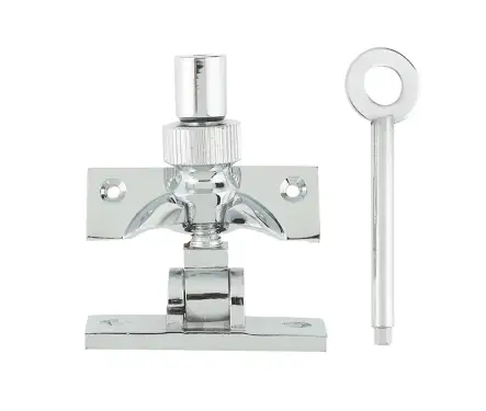 Click Here To Enlarge This Photo Of JV88LPC Frelan Hardware Jedo Lockable Brighton Fastener 58mm Polished Chrome