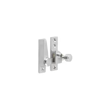 Click Here To Enlarge This Photo Of JV4200LSC Frelan Hardware Jedo Lockable Quadrant Sash Fastener 70x20mm Satin Chrome