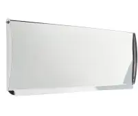 JV53CPC Frelan Hardware Jedo Plain Inner Door Tidy 400x126mm Polished Chrome