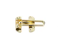J3003PB Frelan Hardware Jedo Security Door Guard Polished Brass