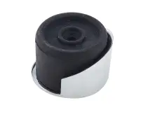 JV9529PC Frelan Hardware Jedo Shielded Floor Mounted Door Stop (No Rose)  40x30mm Polished Chrome