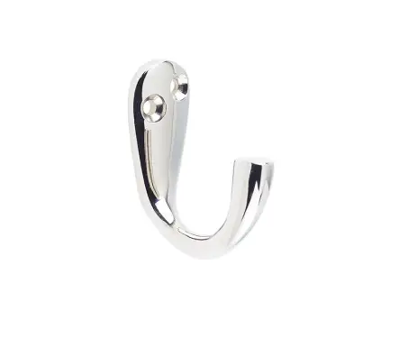 Click Here To Enlarge This Photo Of JV61PN Frelan Hardware Jedo Single Robe Hook 44mm Antique Brass