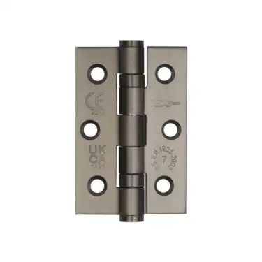 Click Here To Enlarge This Photo Of J9502DB Frelan Hardware Jedo Grade 7 &lpar;Stainless Steel&rpar; Ball Bearing Hinges 76mm x 50mm Dark Bronze