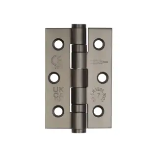 J9502DB Frelan Hardware Jedo Grade 7 &lpar;Stainless Steel&rpar; Ball Bearing Hinges 76mm x 50mm Dark Bronze