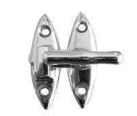 JV4434PC Frelan Hardware Jedo Throw Over Catch 54mm Polished Chrome