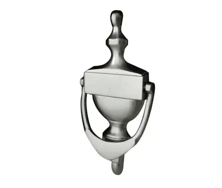 Click Here To Enlarge This Photo Of JV38SSC Frelan Hardware Jedo Urn Door Knocker 170mm Satin Chrome