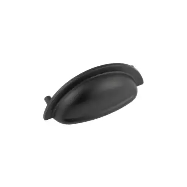 Click Here To Enlarge This Photo Of JMB427 Frelan Hardware Nero Matt Black Drawer Pull 92mm (76mm centres)
