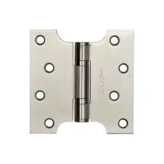 J9449SSS Frelan Hardware Jedo Satin Stainless Steel Ball Bearing Parliament Hinges 102mm x 50mm x 102mm