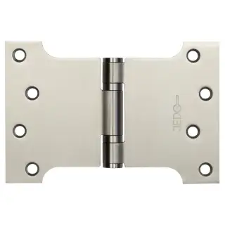 J9469SSS Frelan Hardware Jedo Satin Stainless Steel Ball Bearing Parliament Hinges 102mm x 100mm x 152mm