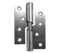 J9510RHSSS Frelan Hardware Jedo Satin Stainless Steel Rising Butt Hinges 102mm x 76mm x 3mm (Right Hand)