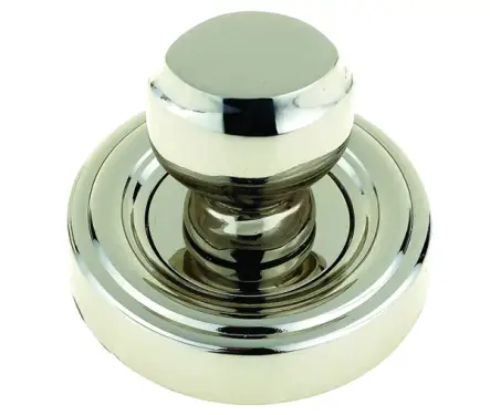 Click Here To Enlarge This Photo Of JV2652PN Frelan Hardware Jedo Parisian Standard Thumbturn & Release Polished Nickel