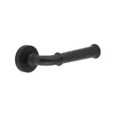 JV847MB Frelan Hardware Jedo 'Classic' Lever Handles on Round Rose - Matt Black