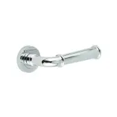 JV847PC Frelan Hardware Jedo 'Classic' Lever Handles on Round Rose - Polished Chrome