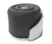 J1182 Frelan Hardware Aluminium Floor Mounted Door Stop (No Rose) 40x30mm Satin Anodised Aluminium