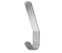 J4303 Frelan Hardware Hat & Coat Hook 125mm Satin Anodised Aluminium