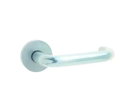 Click Here To Enlarge This Photo Of J4645B Frelan Hardware 19mm  Round Bar Handle on Rose Satin Anodised Aluminium