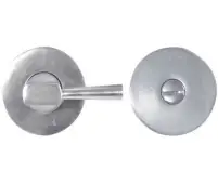 J4650B Frelan Hardware Easy Turn & Release (No Indicator) 50mm Satin Anodised Aluminium