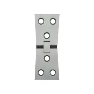 J9020SC Frelan Hardware Jedo Counter Flap Hinges 99mm x 40mm x 1mm Satin Chrome