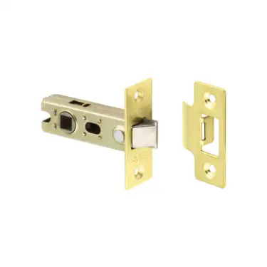 Click Here To Enlarge This Photo Of JL123EB Frelan Hardware Jedo Kontrax Tubular Mortice Latch 76mm Electro Brass