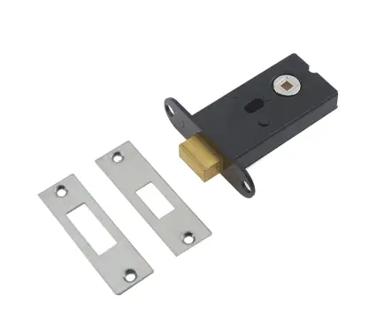 Click Here To Enlarge This Photo Of JL191SSS Frelan Hardware Jedo Box Deadbolt 76mm with 5mm Spindle Satin Stainless Steel
