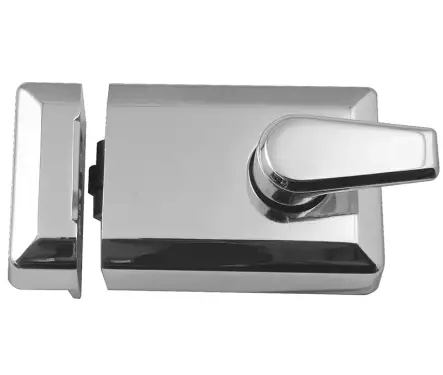 Click Here To Enlarge This Photo Of JL5011PC Frelan Hardware Jedo Roller Bolt Night Latch 60mm Polished Chrome