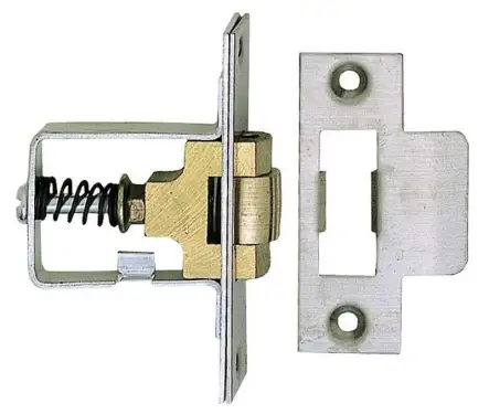 Click Here To Enlarge This Photo Of JL8091SS Frelan Hardware Jedo Rollerbolt Catch 41mm Satin Stainless Steel