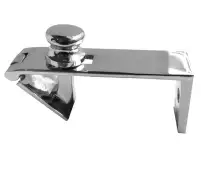 JV73PC Frelan Hardware Jedo Counter Flap Catch 80x38mm Polished Chrome