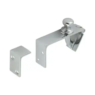 JV73PC Frelan Hardware Jedo Counter Flap Catch 80x38mm Polished Chrome