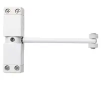 JW901WH Frelan Hardware Jedo Surface Mounted Door Closer White