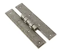 VF51 Frelan Hardware Valley Forge H-Hinges 66x155mm Pewter