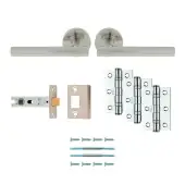 UDP011SN/INTB - Carlisle Brass 'Faro' Ultimate Door Pack - Satin Nickel