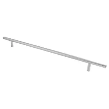 Click Here To Enlarge This Photo Of CSPT1600SSS/201 Carlisle Brass Eurospec 775mm o/a x 600mm c/c x 19mm Dia. Straight T Bar Pull Handle (G201) Satin Stainless Steel