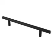 CFPT1300MB Carlisle Brass Eurospec 400mm o/a x 300mm c/c x 22mm Dia. Straight T Bar Pull Handle (G304) Matt Black