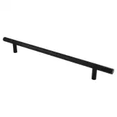 CFPT1450MB Carlisle Brass Eurospec 550mm o/a x 450mm c/c x 22mm Dia. Straight T Bar Pull Handle (G304) Matt Black