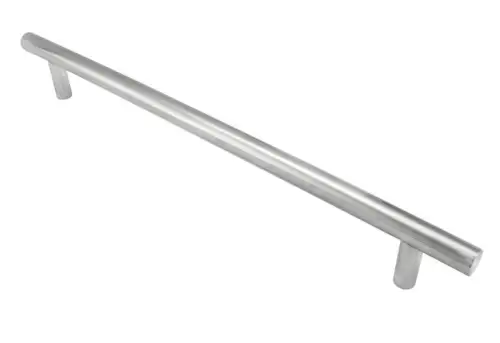 Click Here To Enlarge This Photo Of CFPT1450SSS Carlisle Brass Eurospec 550mm o/a x 450mm c/c x 22mm Dia. Straight T Bar Pull Handle (G304) Satin Stainless Steel