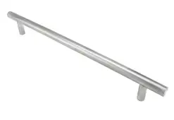 CFPT1450SSS Carlisle Brass Eurospec 550mm o/a x 450mm c/c x 22mm Dia. Straight T Bar Pull Handle (G304) Satin Stainless Steel