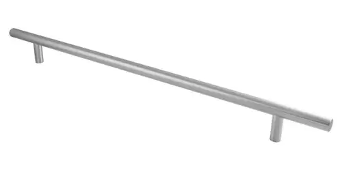 Click Here To Enlarge This Photo Of CFPT1600SSS Carlisle Brass Eurospec 775mm o/a x 600mm c/c x 22mm Dia. Straight T Bar Pull Handle (G304) Satin Stainless Steel