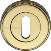V5000-PB Heritage Brass Key Escutcheon Polished Brass Finish